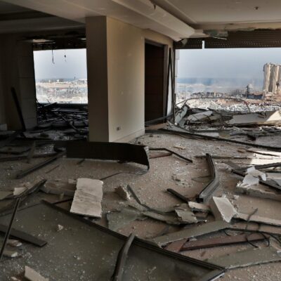 Explosión en Beirut deja a más de 200 mil personas sin casa