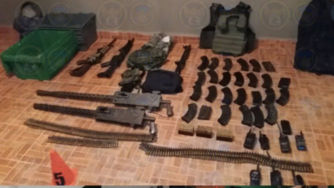 La Fiscalía de Guanajuato decomisa arsenal y droga al Cártel de Santa Rosa de Lima