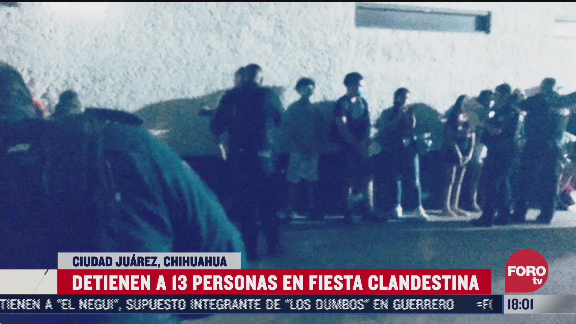 detienen a 13 adultos tras fiesta clandestina en la ciudad juarez