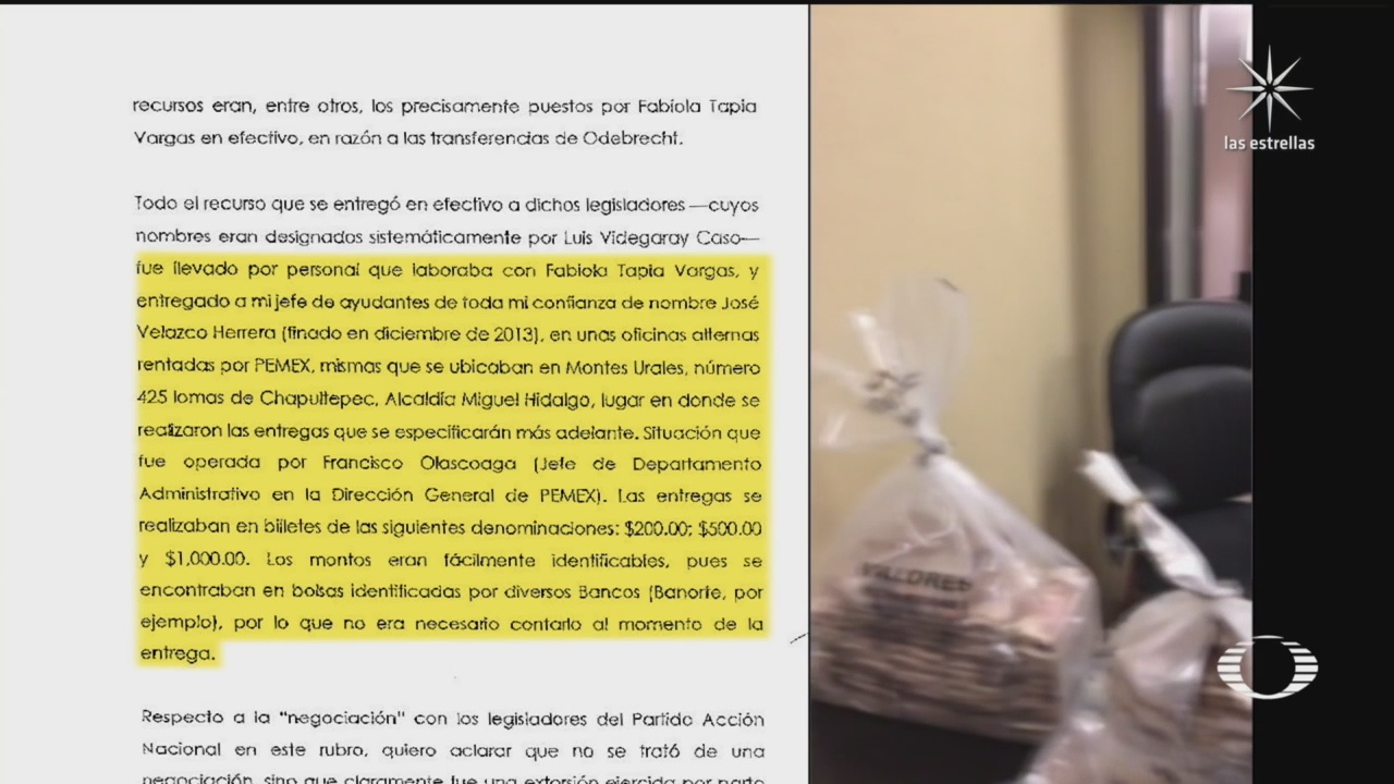 denuncia de Emilio Lozoya contra EPN y Videgaray y Carlos Salinas de Gortari