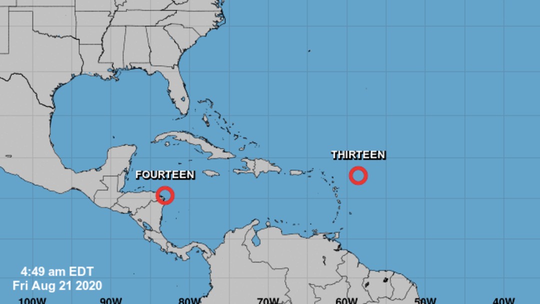 Dos nuevas tormentas tropicales podrían surgir en el Caribe N+