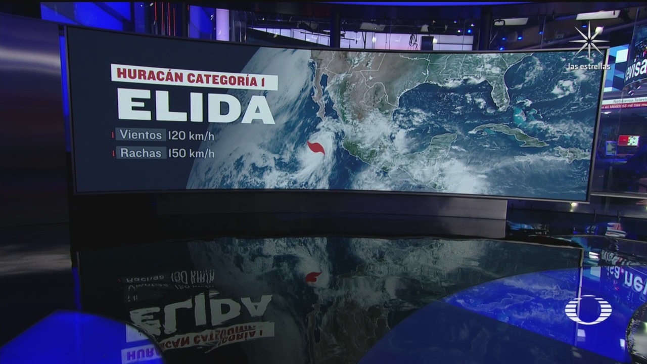 elida se intensifica a huracan categoria