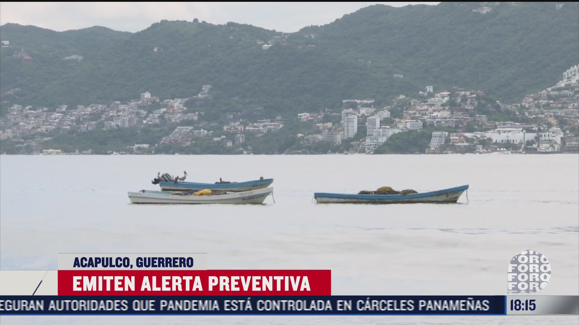 emiten alerta preventiva en acapulco por cercania de baja presion