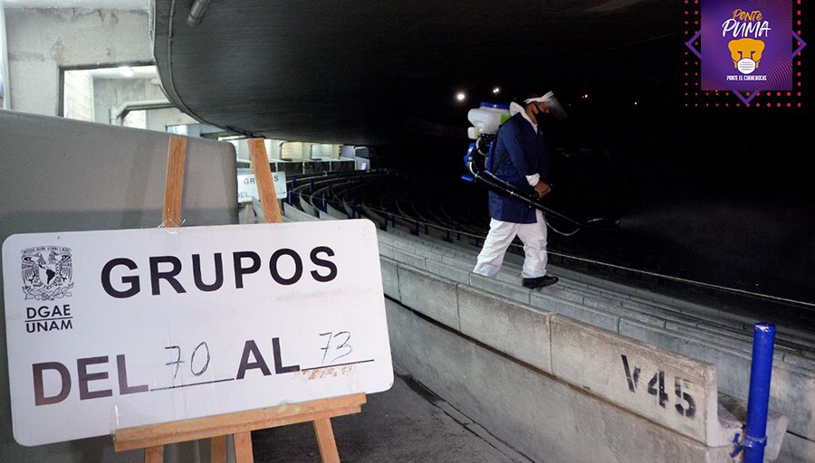 UNAM realiza examen en estadio olimpicio universitario