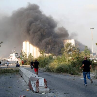 Explosiones en Beirut dejan al menos 50 muertos y 2 mil 500 heridos