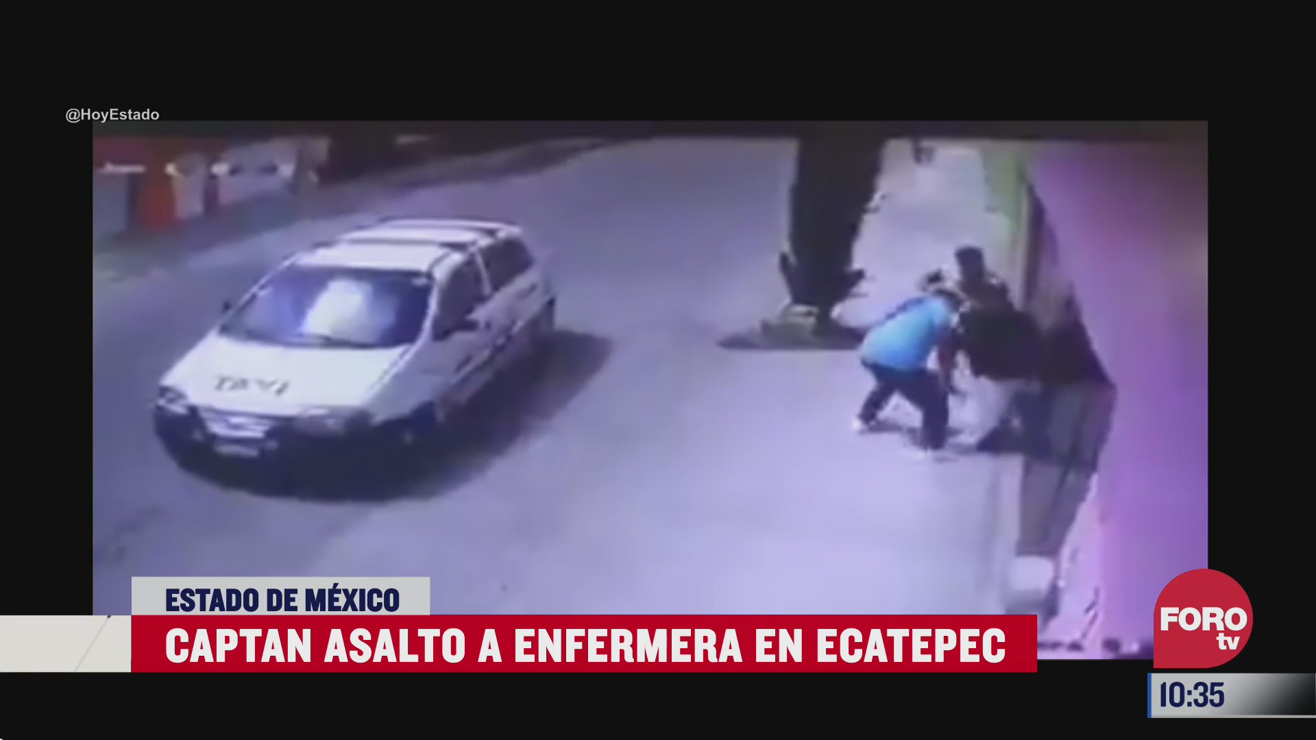 graban asalto a enfermera en ecatepec estado de mexico