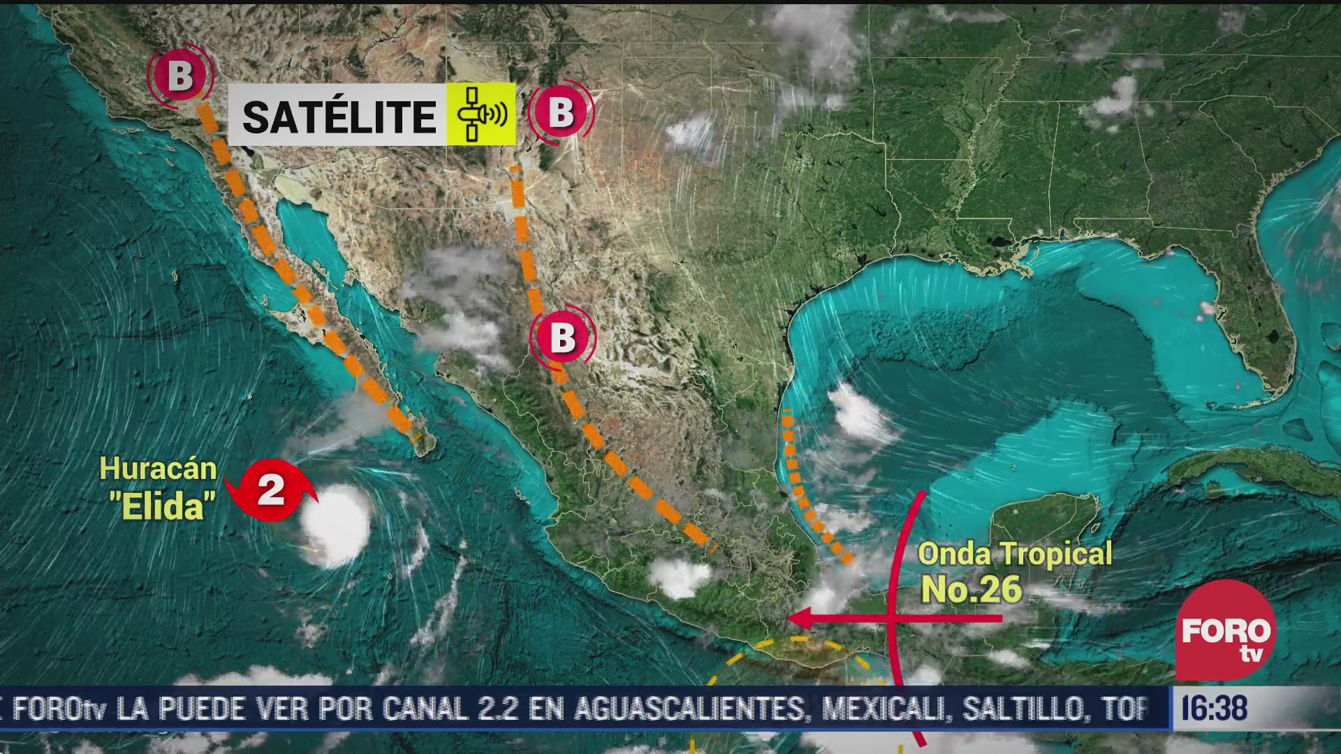 huracan elida provocara lluvia en las proximas horas proteccion civil