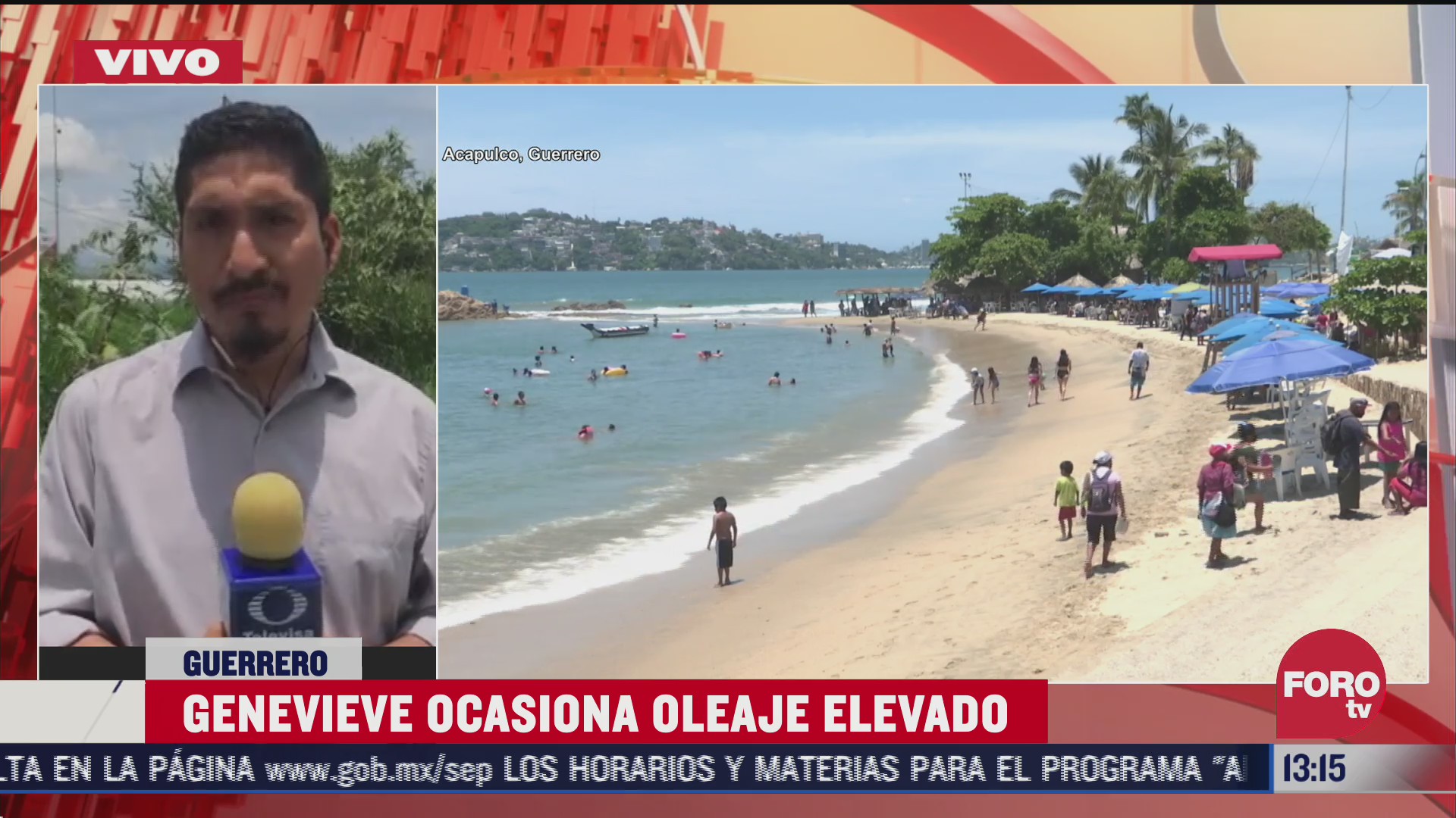 huracan genevieve dejo danos menores en acapulco