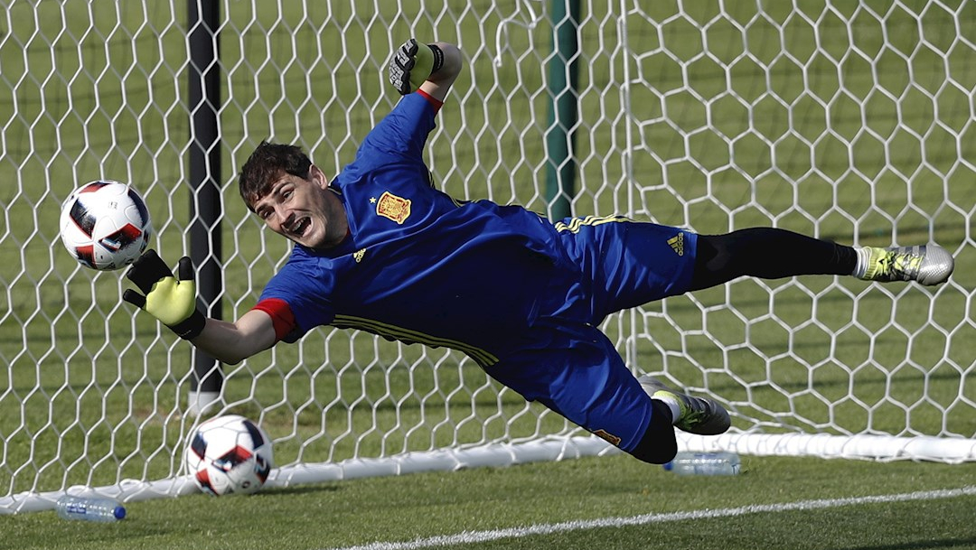 Iker Casillas, portero español