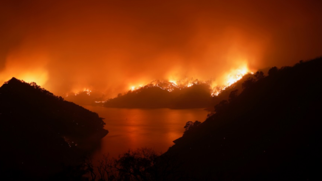 Incendio forestal en California, Estados Unidos, hoy