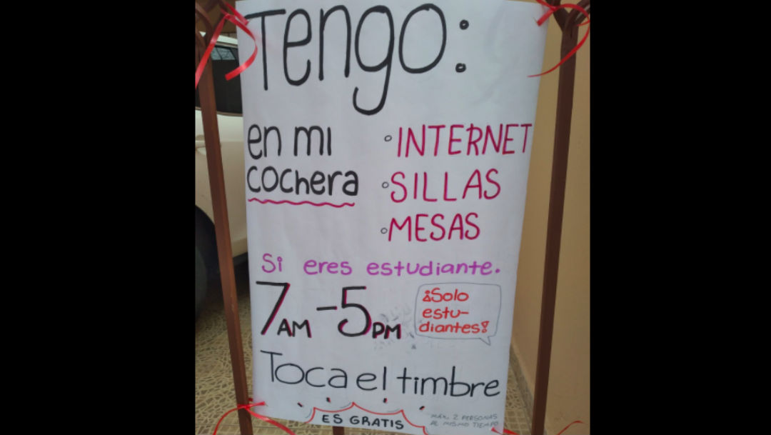 Mama ofrece internet gratis a estudiantes