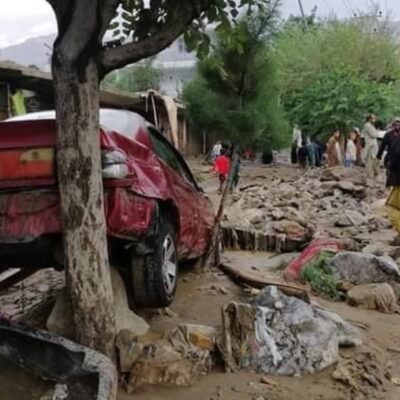 Inundaciones y deslaves en Kabul, Afganistán, dejan al menos 70 muertos