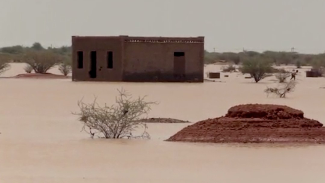 Inundaciones en Sudan dejan miles de afectados y daños materiales