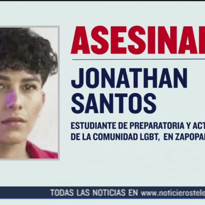 Investigan asesinato de Jonathan Santos, estudiante y activista LGBT