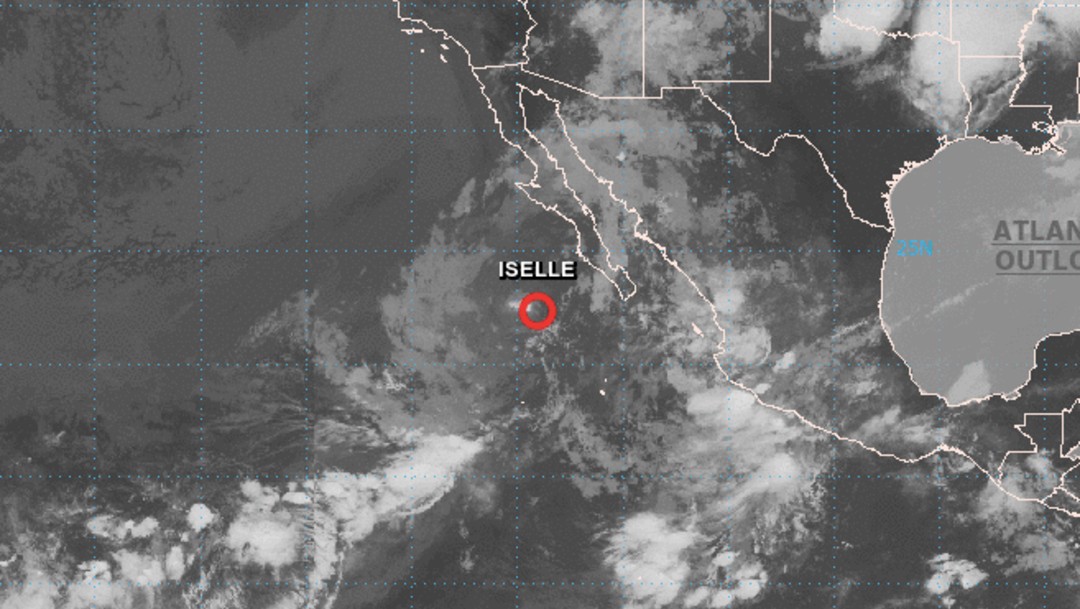 ‘Iselle’ se degrada a depresión tropical frente a la costa de Baja California Sur