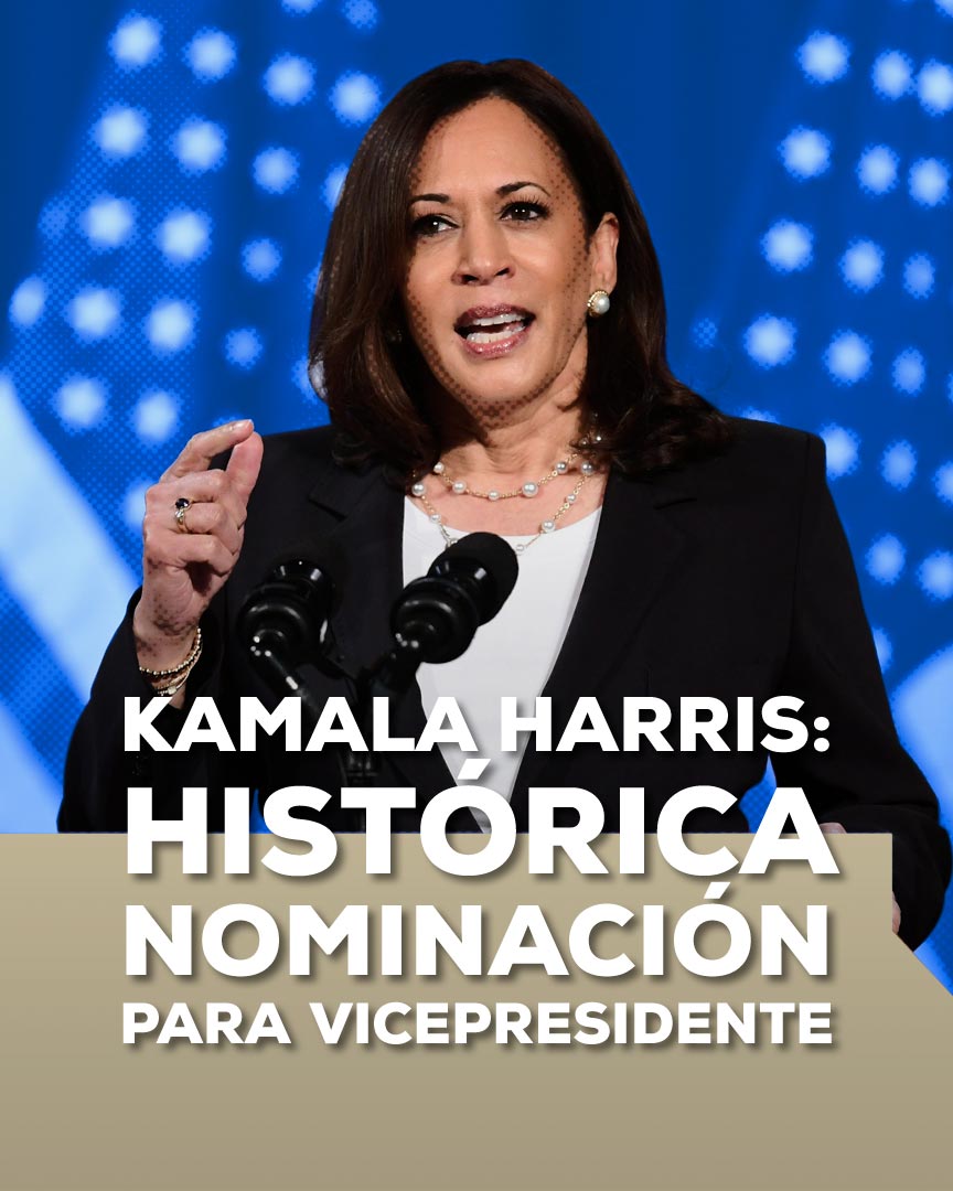 Kamala Harris Candidata Vicepresidente Estados Unidos