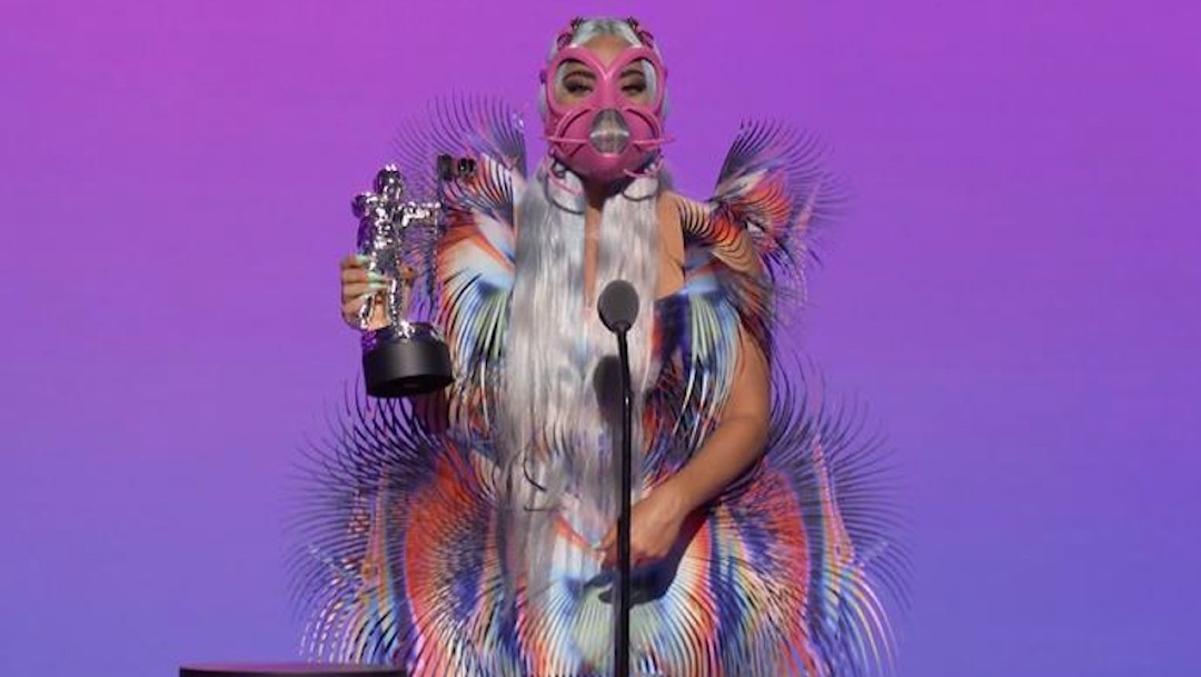 Lady Gaga triunfa en los MTV Video Music Awards y sorprende con sus mascarillas contra el COVID-19
