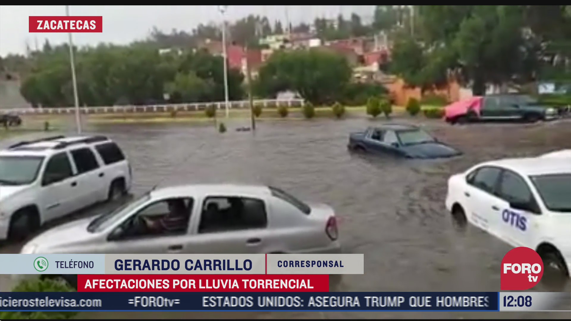 lluvias torrenciales deja afectaciones en zacatecas