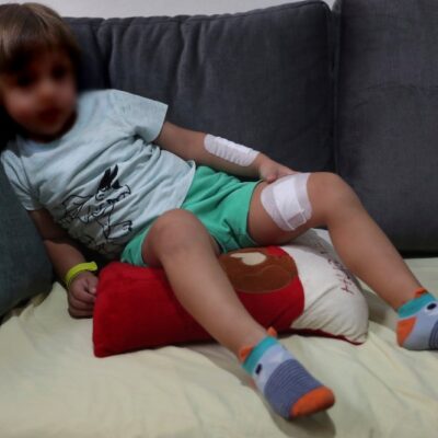 Los niños en Beirut sufren trauma tras la potente explosión