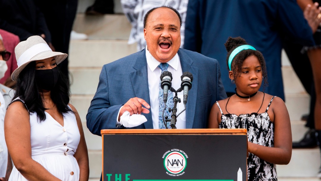 Martin Luther King III ofrece discurso
