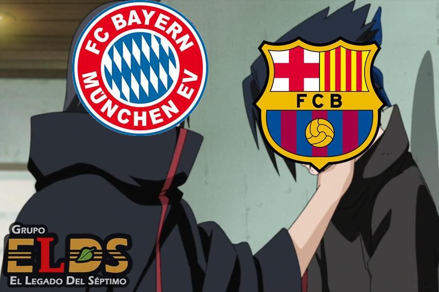 El Barcelona cayó derrotado 8 a 2 por el Bayern Munich en Champions League y las redes sociales se inundaron de memes