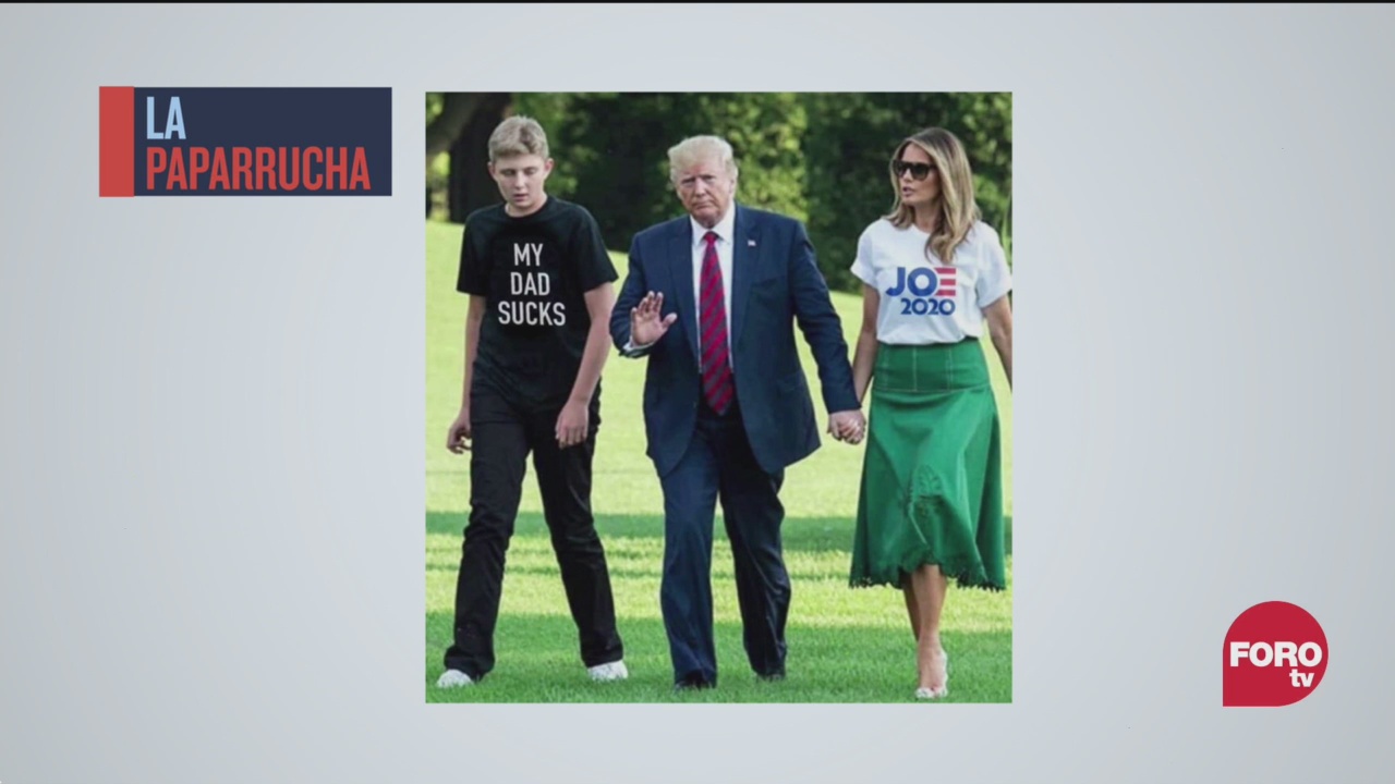 Melania Trump se pone la camiseta de Biden, la paparrucha del día