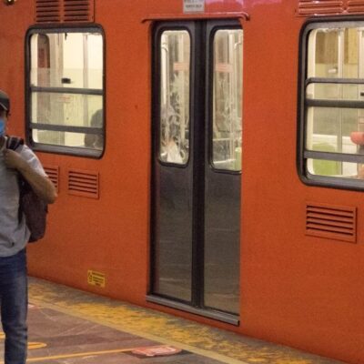 Se registra riña en Metro de CDMX con gas pimienta