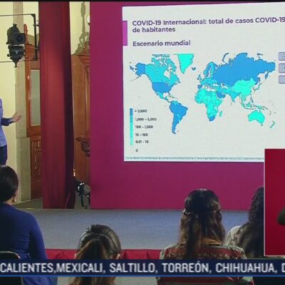 México rebasa las 60 mil muertes por coronavirus con 556 mil casos acumulados