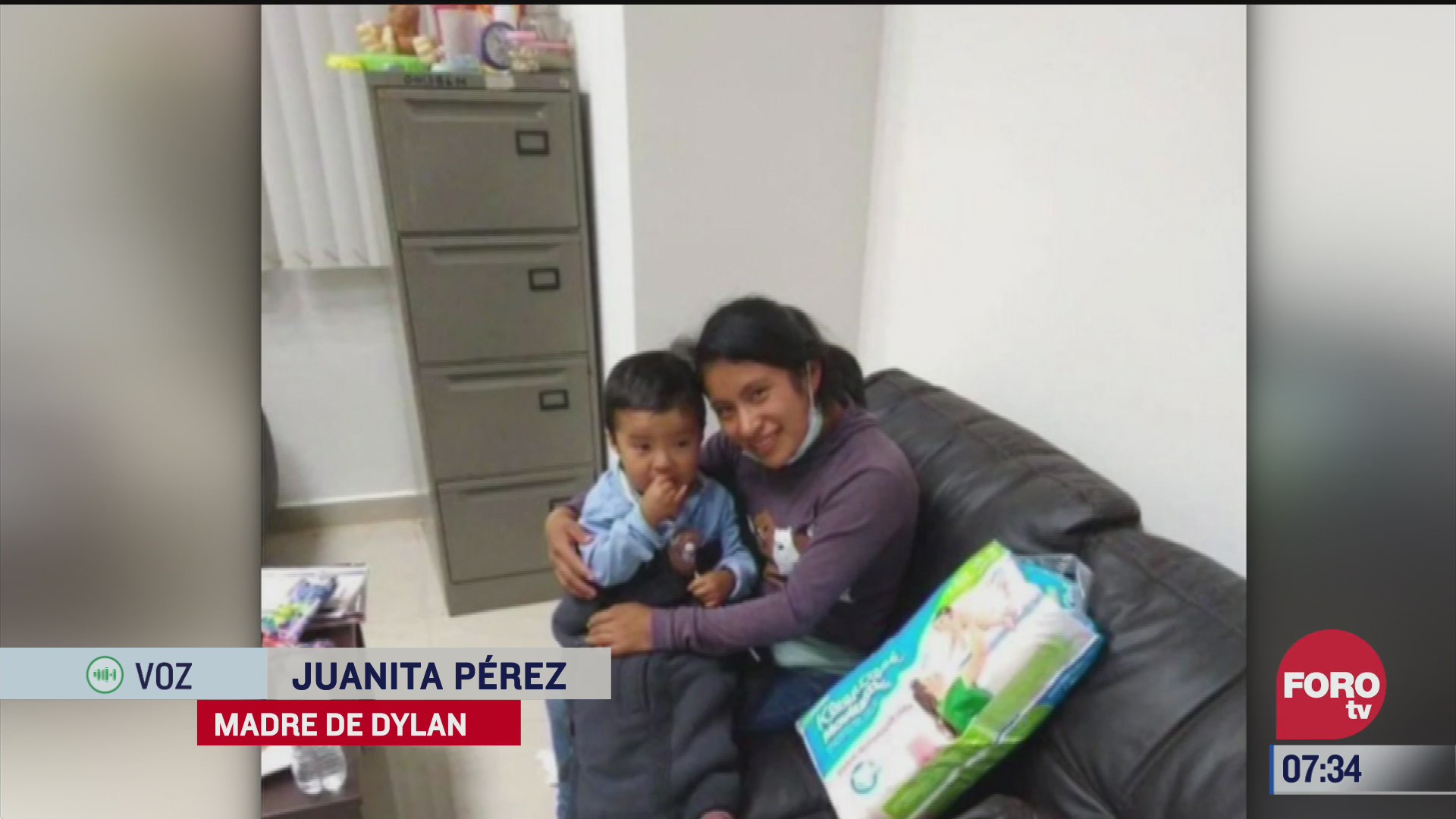 mi hijo fue rescatado en un operativo dice juanita madre de dylan