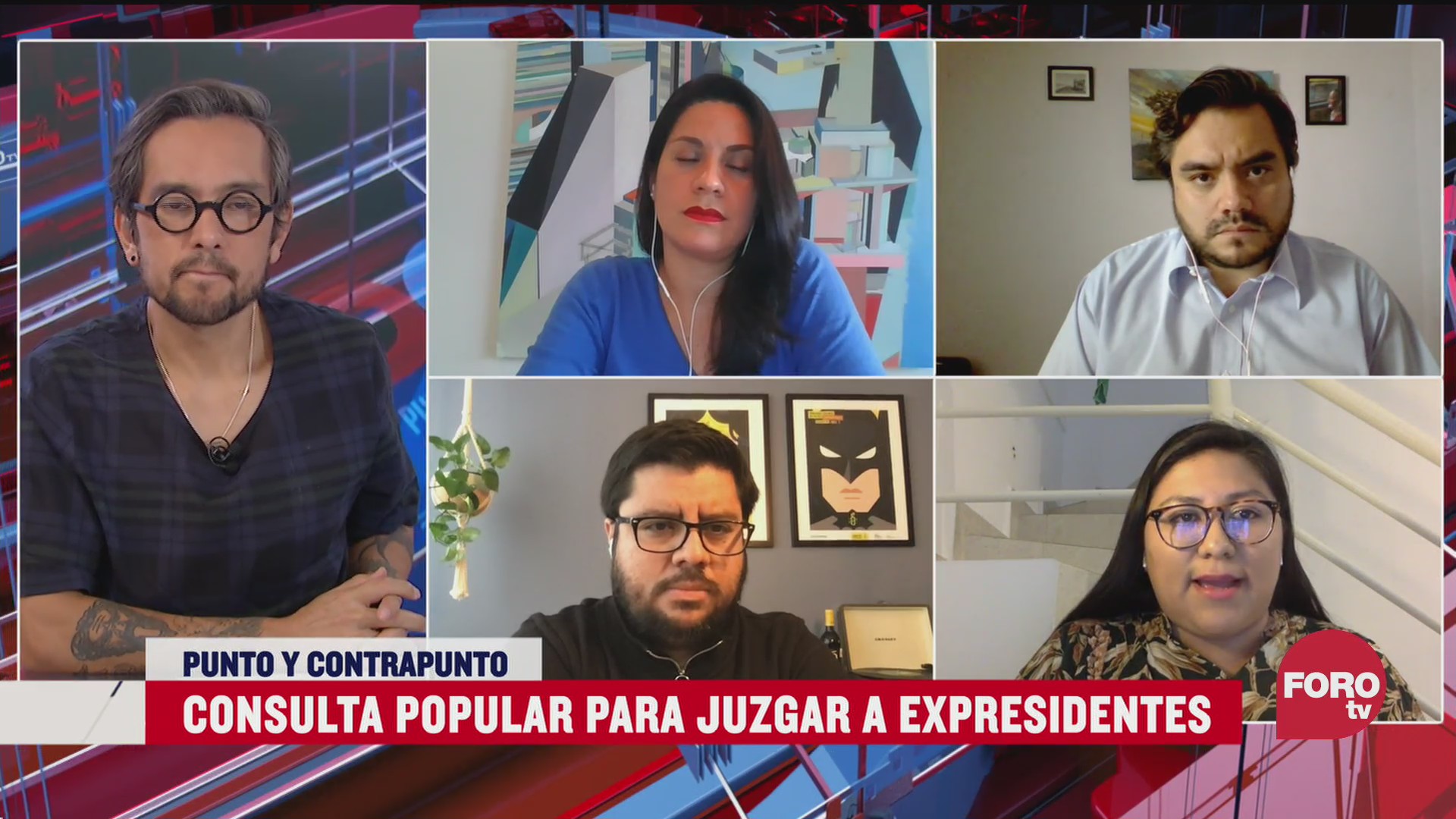Morena promueve consulta para juzgar a expresidentes El análisis en Punto y Contrapunto