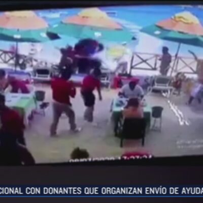Moto acuática embiste a comensales en  Baja California Sur