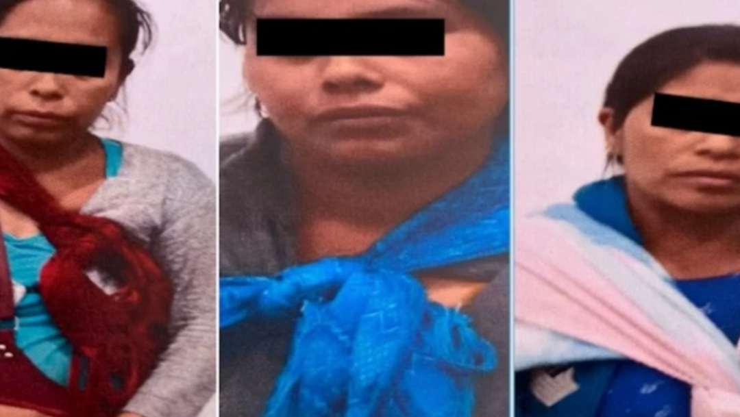 Tres mujeres acusadas de trata en Chiapas