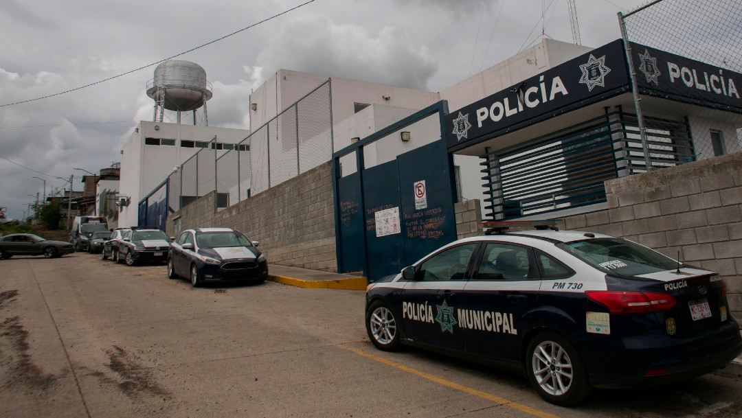 Patrullas de la Policía Municipal en Morelia