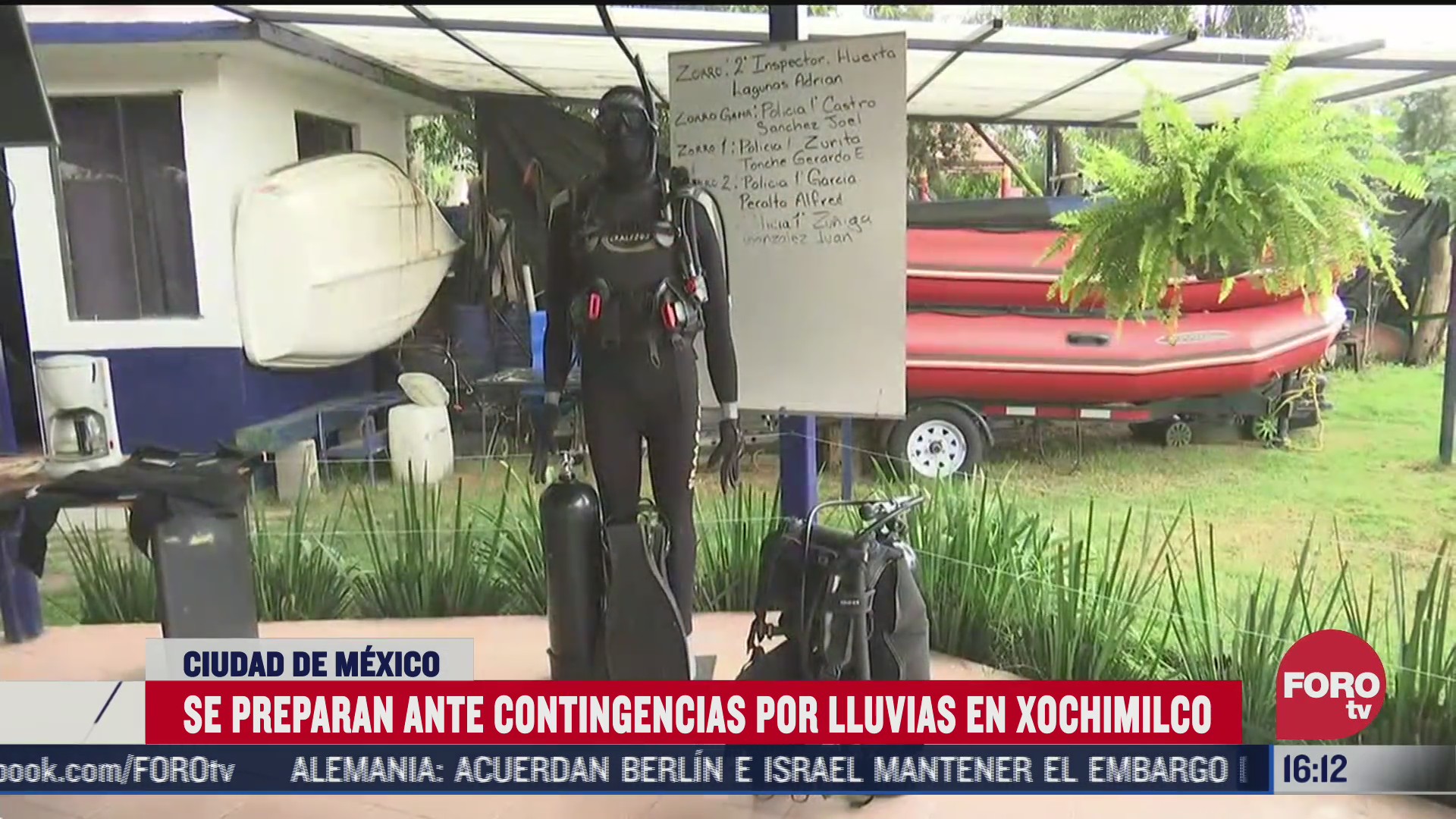 policia riberena de la cdmx se prepara ante contingencias por lluvias en xochimilco