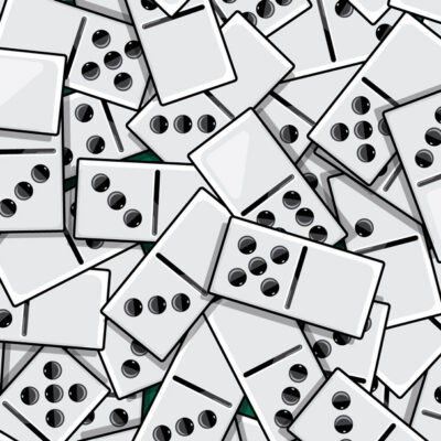 Reto visual: Encuentra las 4 mulas de cero entre las fichas de dominó