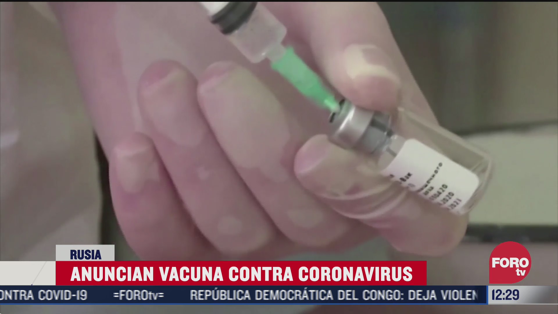 rusia anuncia vacuna contra coronavirus