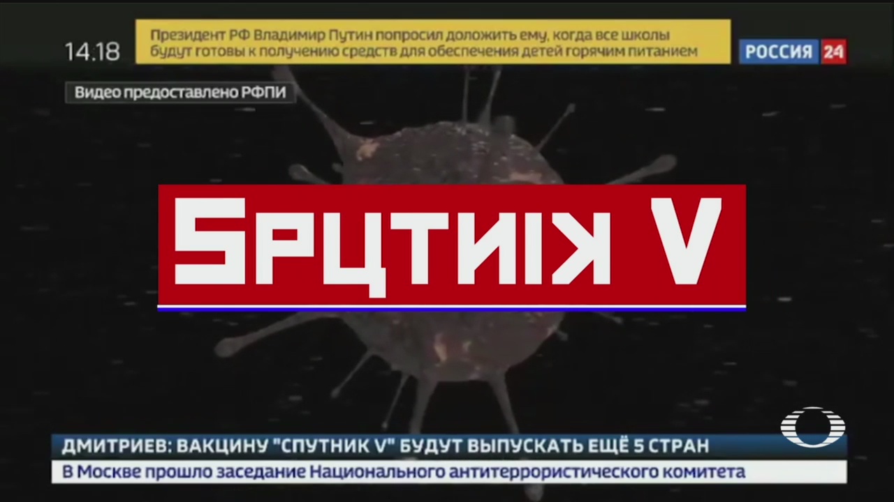 Rusia presenta ‘Sputnik V’, primera vacuna contra COVID-19