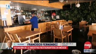 situacion de la industria restaurantera en mexico