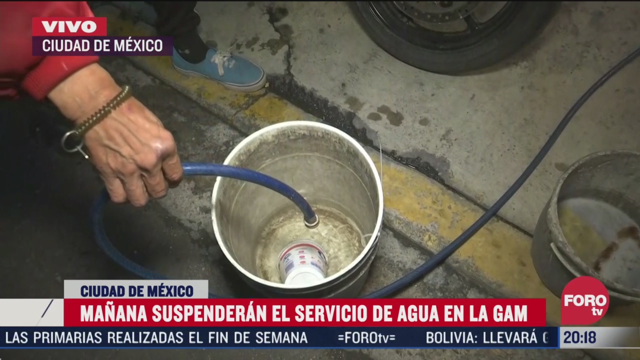 Este jueves será suspendido por 24 horas el servicio del suministro de agua en la alcaldía Gustavo A. Madero