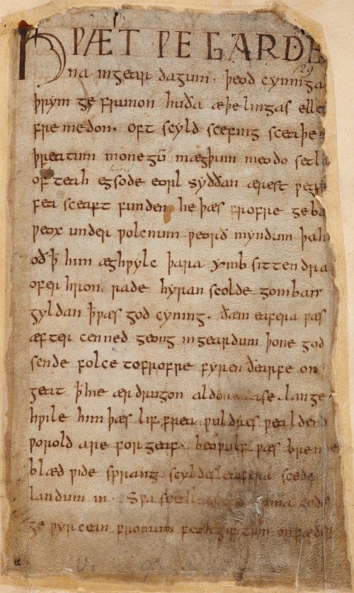 Manuscrito de Beowulf