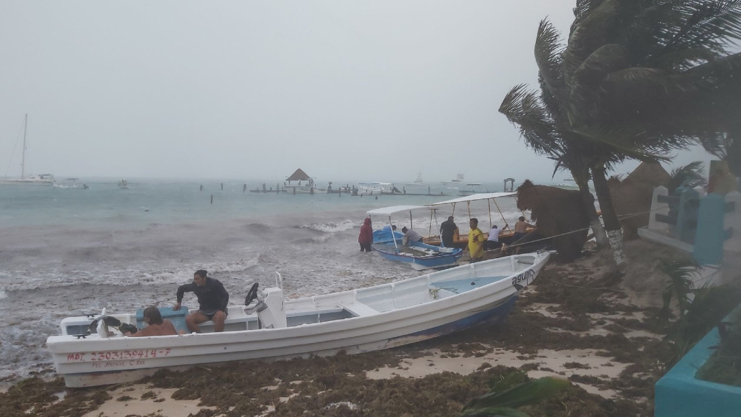 La Tormenta tropical ocasionará fuertes vientos y lluvias la Península de Yucatán