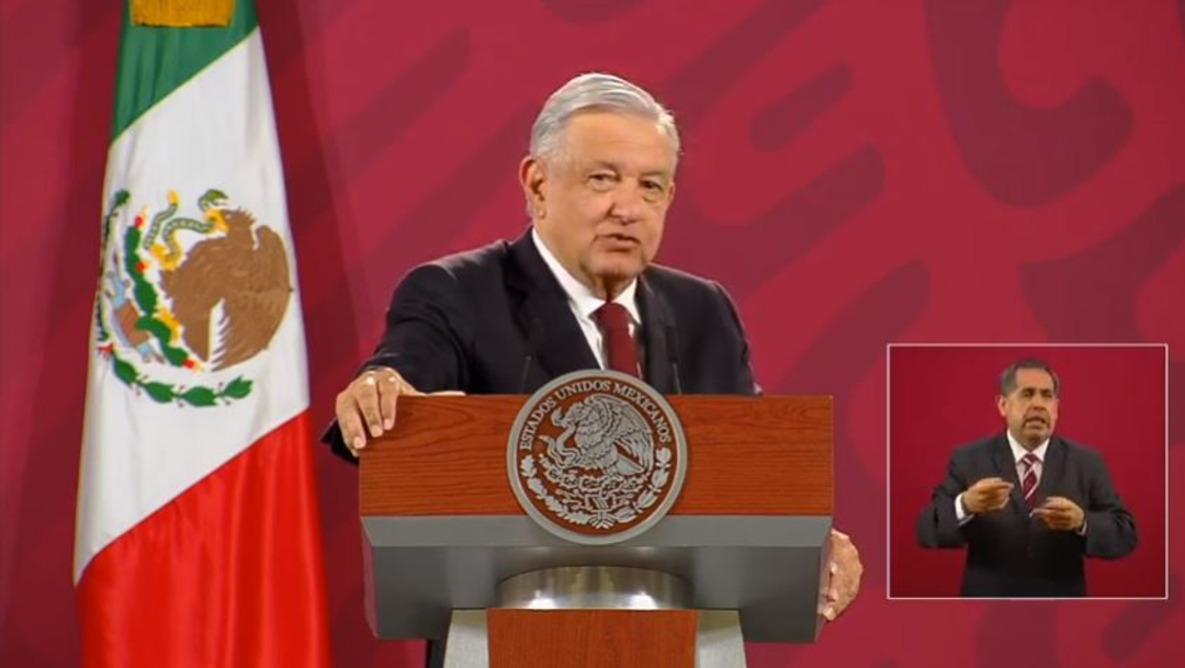 El presidente de México, Andrés Manuel López Obrador, en conferencia de prensa. (Foto: Gobierno de México)