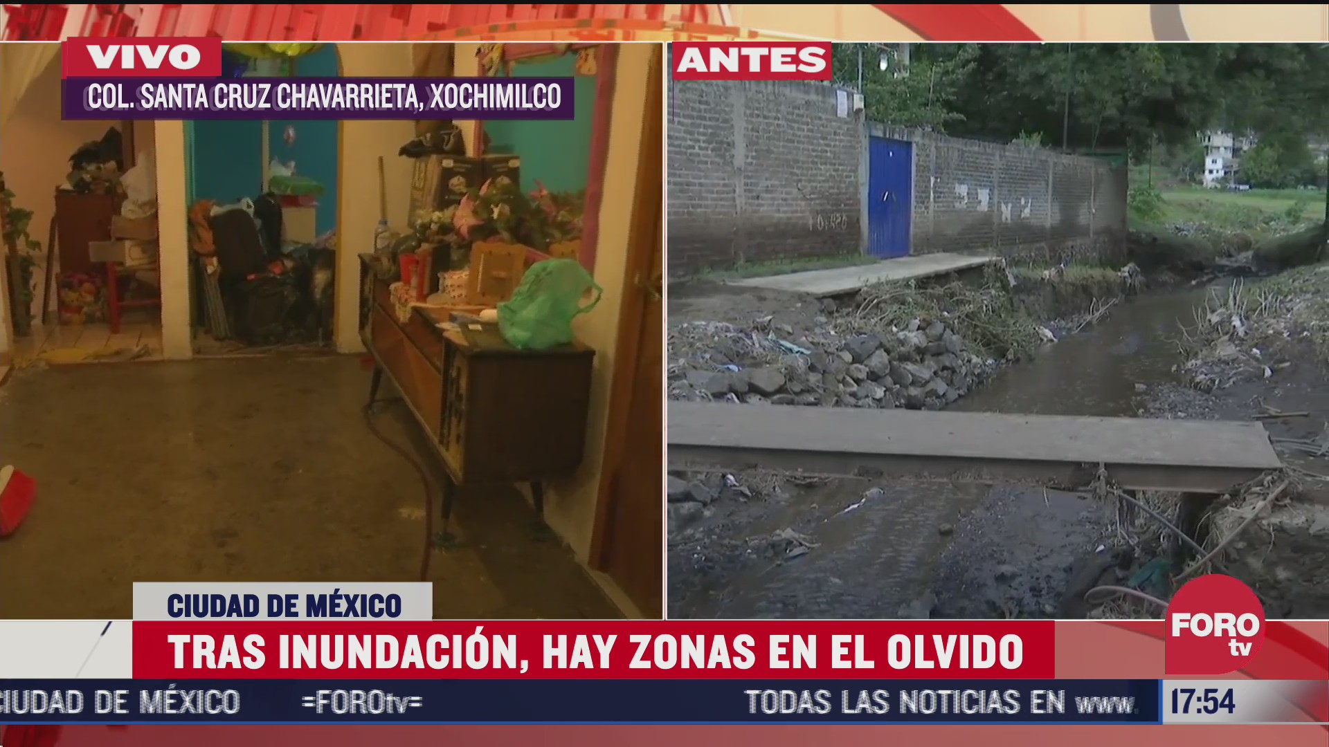 vecinos de santa cruz chavarrieta cdmx piden ayuda tras afectaciones por lluvia
