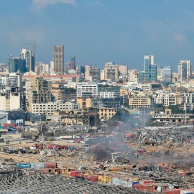 Países árabes mandan ayuda a Líbano tras explosión en Beirut