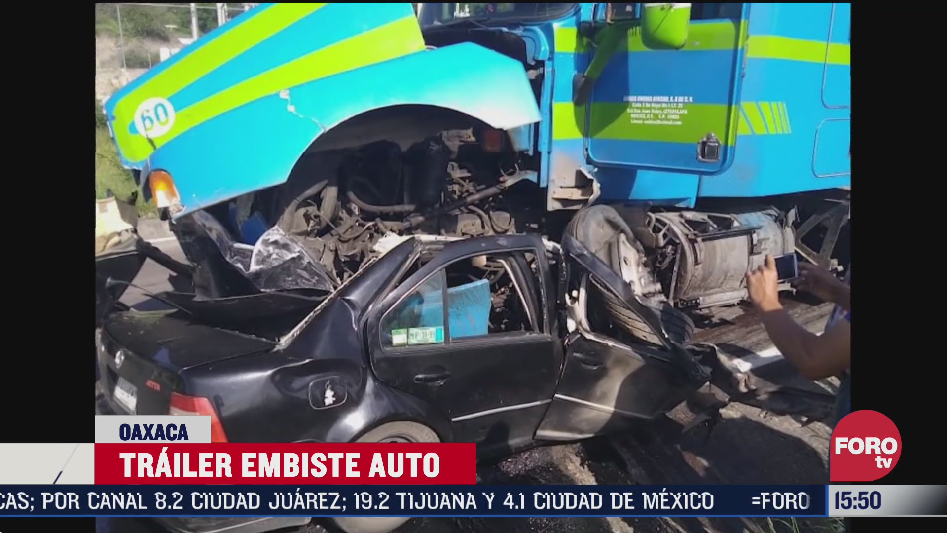 accidente deja dos muertos en carretera oaxaca tehuantepec