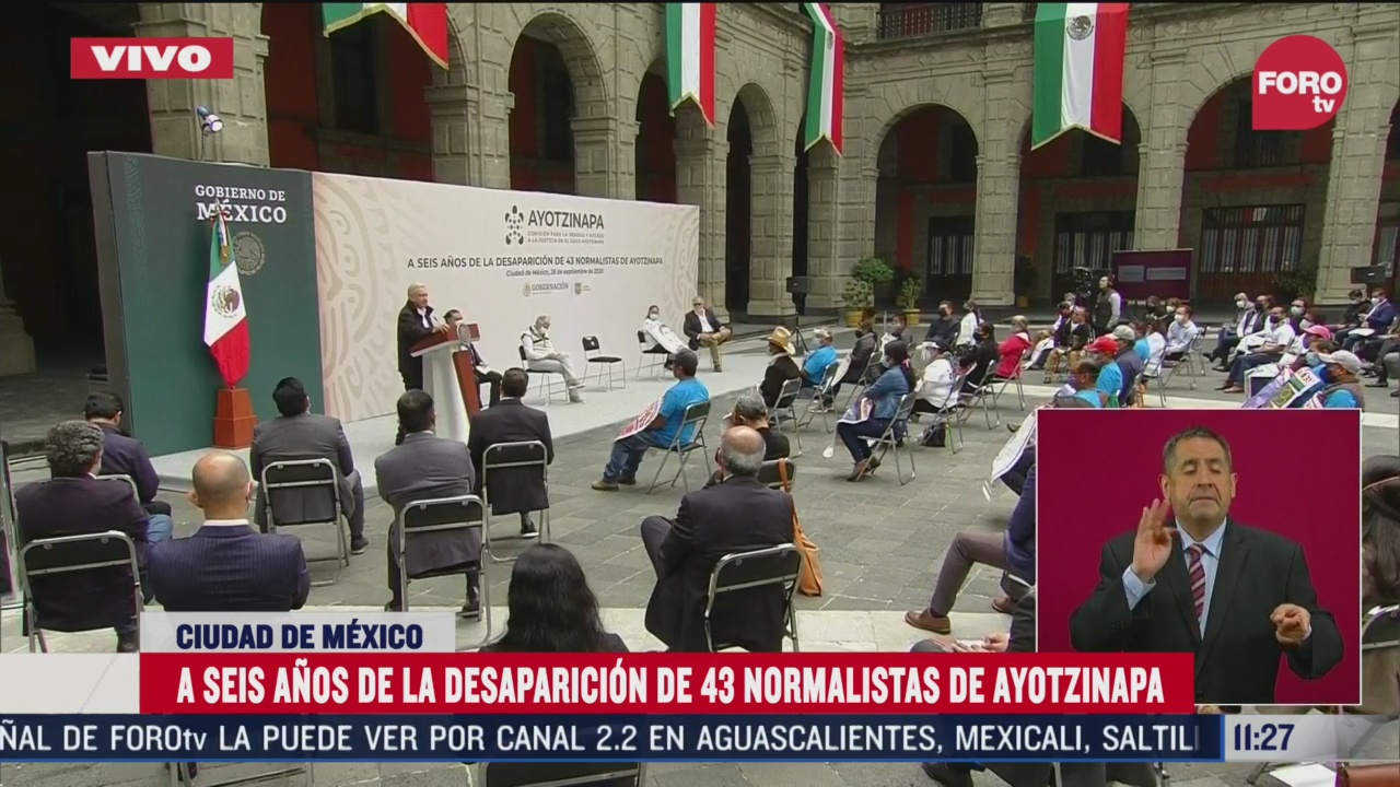 amlo reafirma su compromiso de esclarecer el caso ayotzinapa