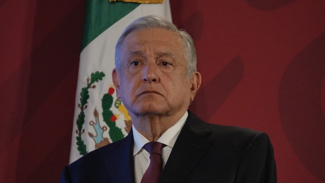 Andrés Manuel López Obrador en conferencia de prensa matutina