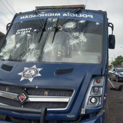 Aumentan a 11 los policías heridos tras enfrentamiento con normalistas en Tiripetío, Michoacán
