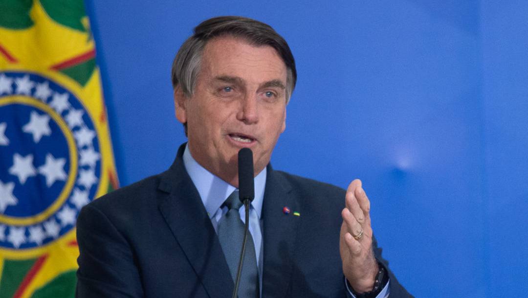 El presidente brasileño Jair Bolsonaro respaldó la visita del secretario de Estado de EEUU, Mike Pompeo
