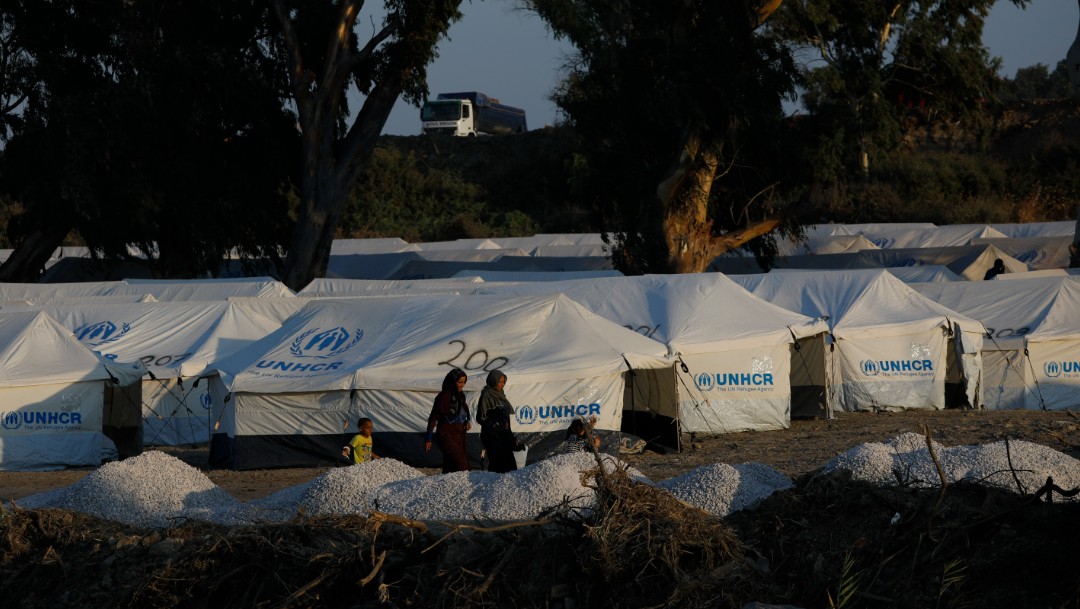 campamento de migrantes